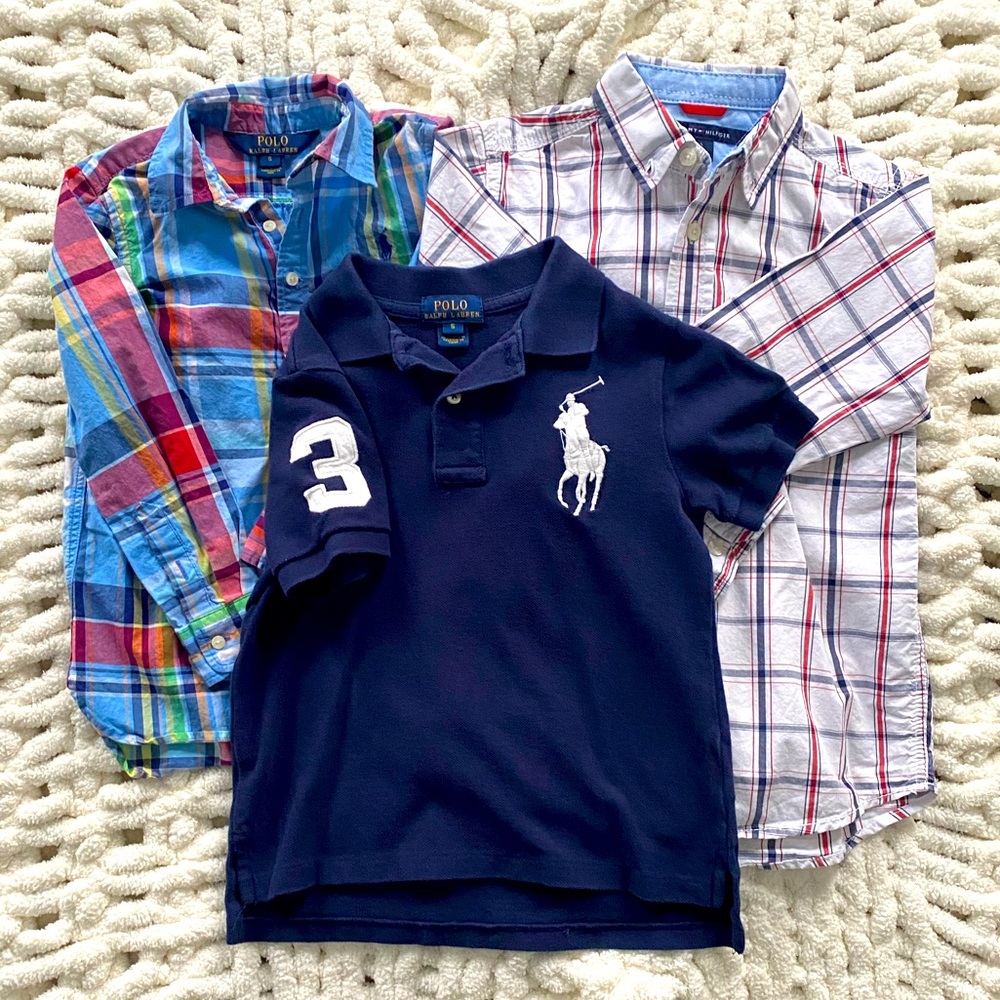 🎉 HOST PICK 🎉 Boy’s size 5 Bundle (Polo & Tommy Hilfiger)